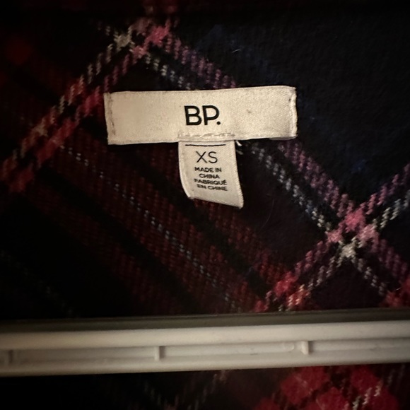 BP plaid jacket never worm size Xs bought from Nordstrom - Picture 2 of 3